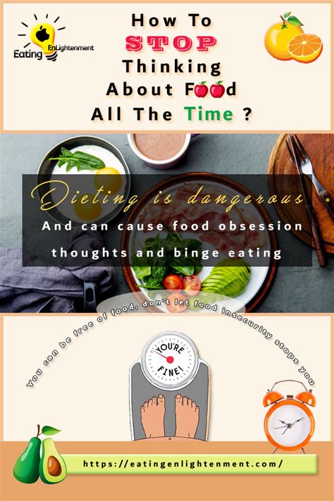 How To Stop Thinking About Food All The Time Food And Thought Food