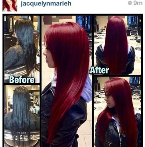 Pravana Vivids Before And After Plus Formula Hair Color Formulas Hair Styles Red Hair Color