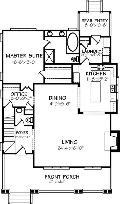 Like The Living Dining And Kitchen Setup Southern Living House Plans