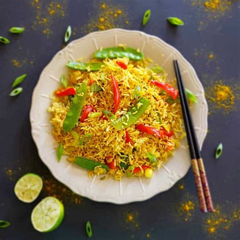 Curry Fried Rice Instant Pot Option Profusion Curry