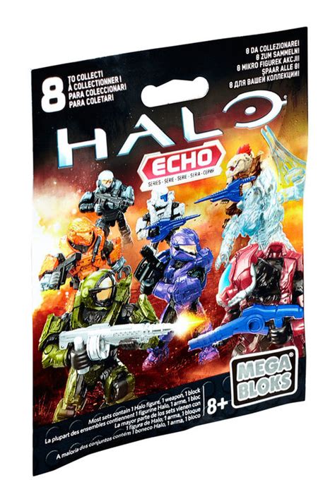 Mega Bloks Halo Micro Action Figure Echo Series Blind Pack Toys R