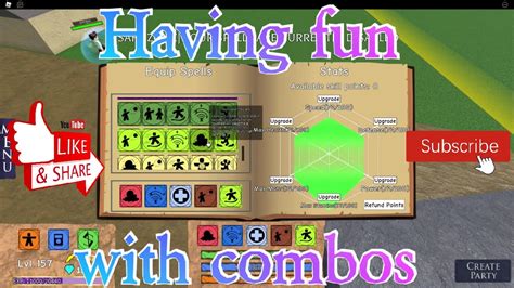 Messing With Combos Elemental Battlegrounds Roblox YouTube