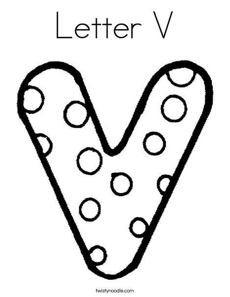 You can print or color them online at getdrawings.com for absolutely free. Letter V Coloring Page | Alphabet coloring pages, Letter v ...