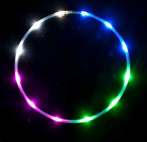 led hula hoop light up rave and dance hula hoop with 36 led lights bewild