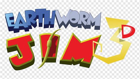 Earthworm Jim 3D Nintendo 64 Logo Brand Earthworm Jim Text Earthworm