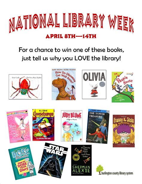 Pinelands Library Blog Happy National Library Week