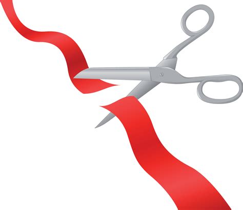 ribbon cutting ceremony clip art