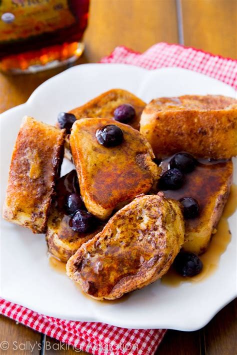 Check spelling or type a new query. Mini French Toast Bites. - Sallys Baking Addiction