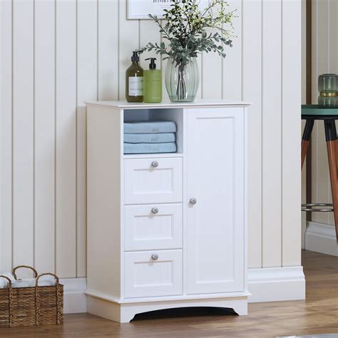 Buy Spirich Home Freestanding Bathroom Cabinet With 3 Drawers And 1