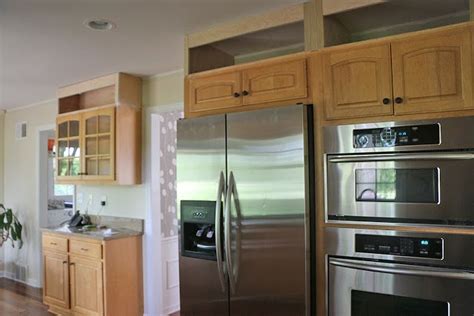 My Kitchen Refresh Extending My Cabinets To The Ceiling Freshly
