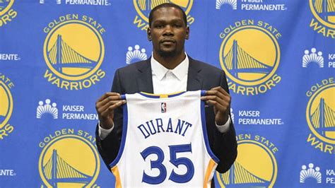 Kevin Durant Officially Signs With Warriors Talks Publicly For First Time