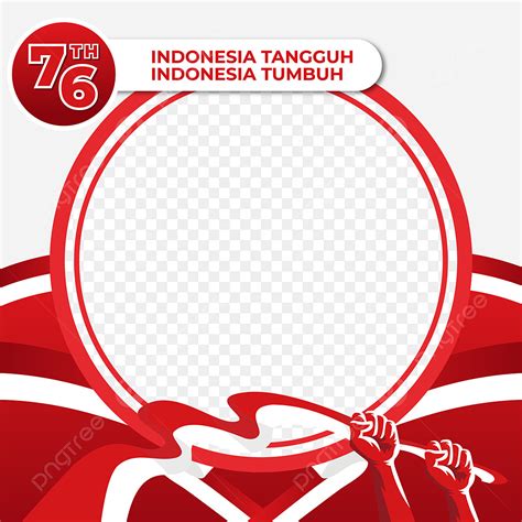 Gambar Bingkai Twibbon Sederhana Gratis Dirgahayu Indonesia Dalam