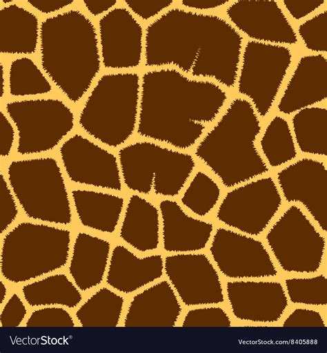 Seamless Giraffe Pattern Royalty Free Vector Image