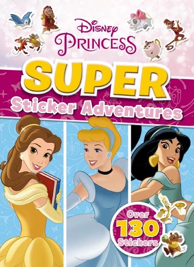 The Store Disney Princess Sticker Bk Book The Store
