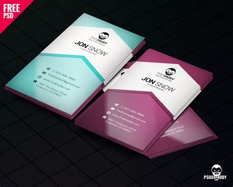 Visiting Card Psd Template Free Download