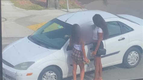 San Diego Police Department Cracks Down On Prostitution Off Main Street Near Navy Base