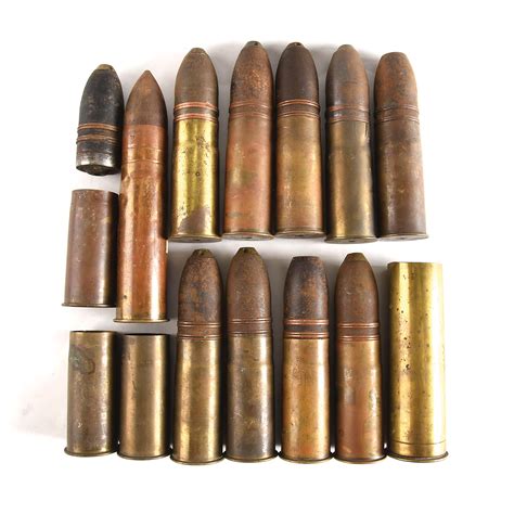 Lot Detail Lot Of 14 Ammunitionshells