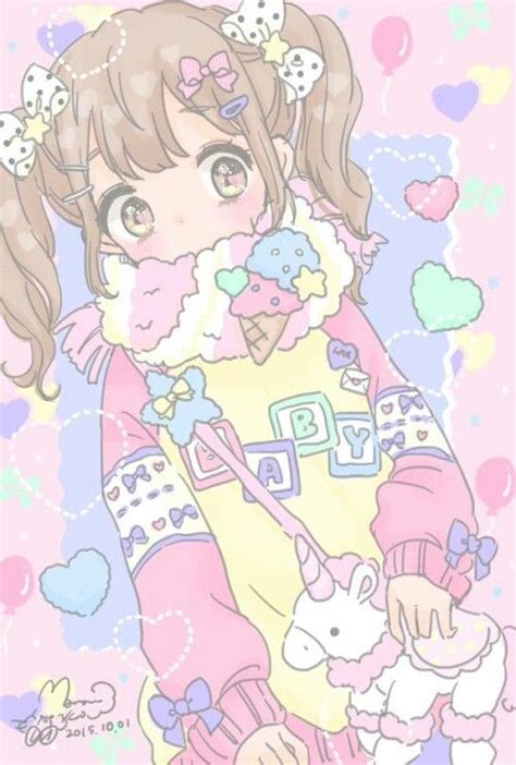 Manamoko ∇ Kawaii Anime Girl Kawaii Art Kawaii Illustration