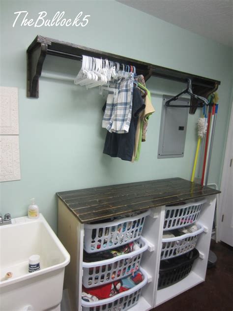 Give your pants their own rack. The Bullock 5: Laundry Room Dresser/Shelf