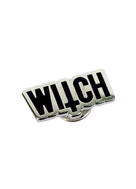 Punky Pins Witch Enamel Pin Badge Attitude Clothing