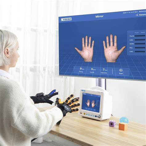 Stroke Hand Robotic Rehabilitation Device Glove For Stroke Patients China Hand Rehabilitation