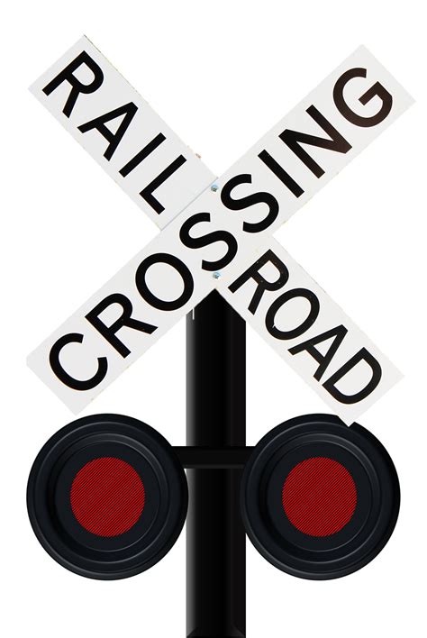 download railway railroad crossing royalty free stock illustration image pixabay