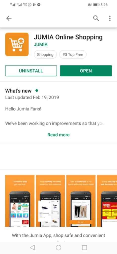 Download Jumia App For Android Iphone Windows And Blackberry