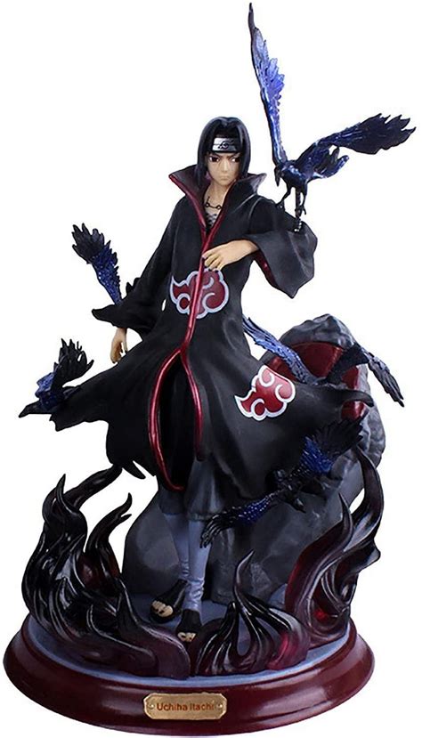 Naruto Akatsuki Organization Uchiha Crow Palace Itachi Figure Model