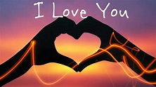 I Love You Text And Two Hands With Heart Shape HD I Love Wallpapers ...