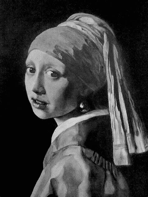 The Girl With A Pearl Earring Pencil By Scarecrowfella On Deviantart