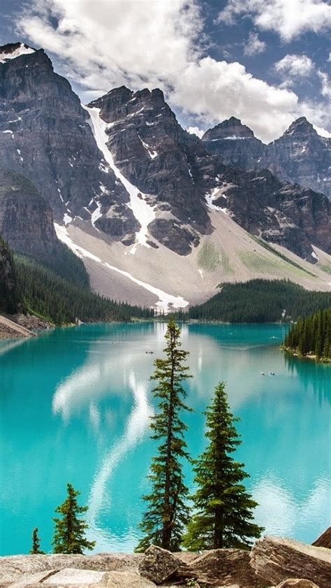 Valley Of The Ten Peaks Banff National Park Canada ~ Picture For