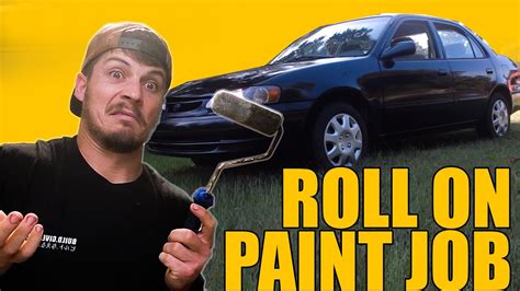 60 Roll On Paint Job Challenge Youtube