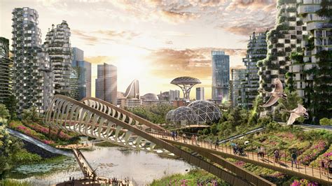 This Is What A City ‘will Look Like In 2100 With Rain Absorbing