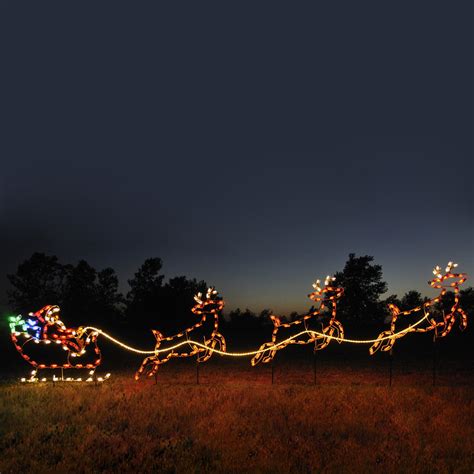 Shop Holiday Lighting Specialists 475 Ft Santa Sleigh