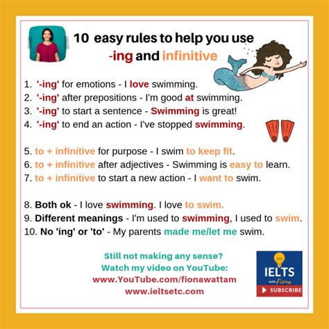 grammar for ielts when to use ing forms and infinitives ielts with fiona learn english