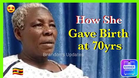 70 year old ugandan woman gives birth to twins youtube