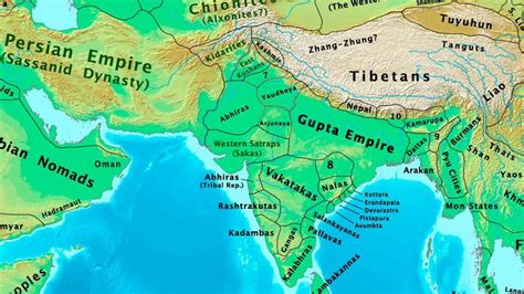 Political Map Of Ancient India
