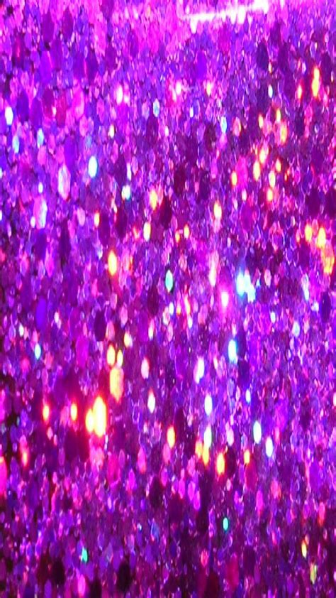 Blindly Purple Sparkles Pink Texture Shiny Glitter Hd Phone