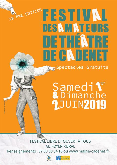 Festival Des Amateurs De Théâtre Du 01062019 Au 02062019 Cadenet Frequence Sudfr