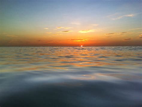 That Peaceful Ocean Sunrise Taken On Ft Lauderdale