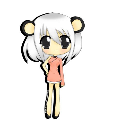 Panda Chibi Girl By Neko Lolita Mimiko12 On Deviantart