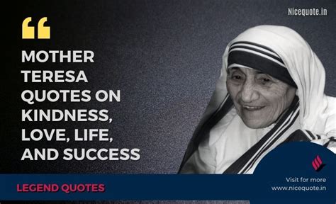 36 Inspirational Mother Teresa Quotes On Kindness Love Life And