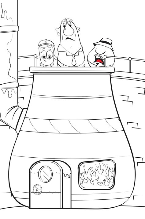 Anyway, if your children likes to go on an adventure with bob the tomato and larry the cucumber, you might want to get them these veggie tales coloring pages. Philip A. Buck: Coloring VeggieTales Super Comics: Rack ...