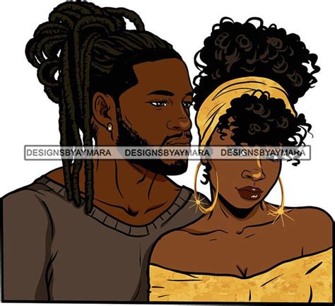 Afro Black Couple Relationship Goals Soulmates Lovely Team Etsy