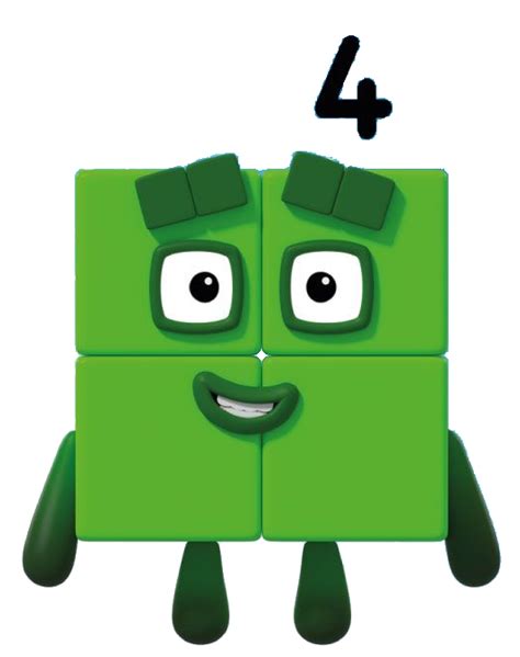 Four From Numberblocks By Alexiscurry On Deviantart Lembrancinha De