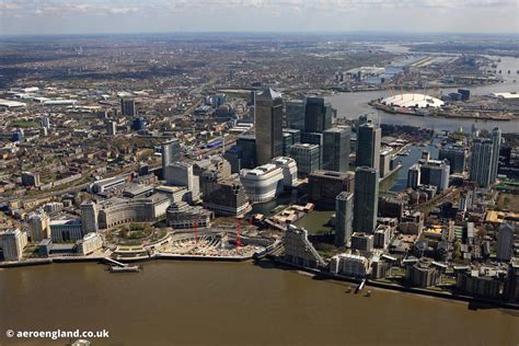 Aeroengland Aerial Photograph Of London Docklands