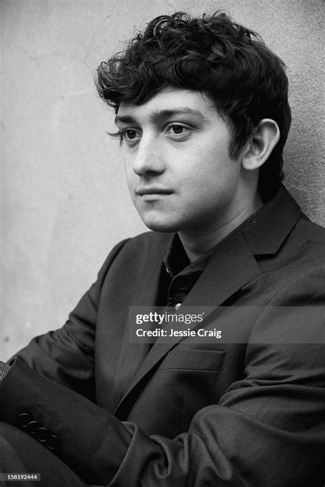 Actor Craig Roberts Is Photographed For Sid Magazine On September 21