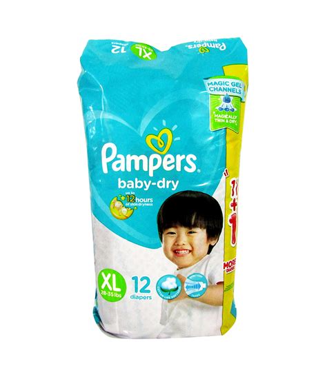 Pampers Baby Dry Xl 12s St Joseph Drug Online Store