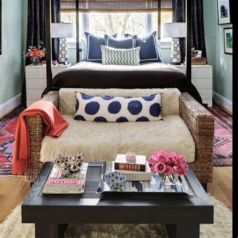 Bedroom Living Room Combo Small Apartment Pinterest