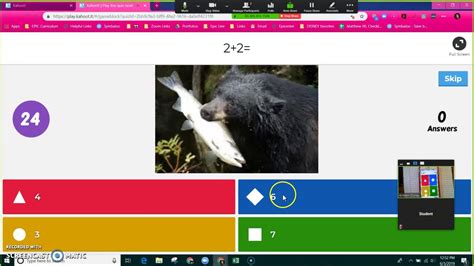 Hack for kahoot available for android, ios, pc devices! Playing Kahoot! on Zoom - YouTube